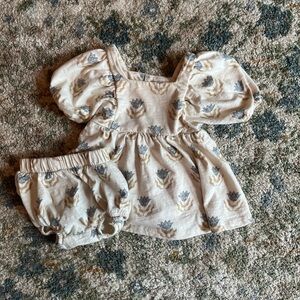 Rylee + Cru Brea Flora Print Dress